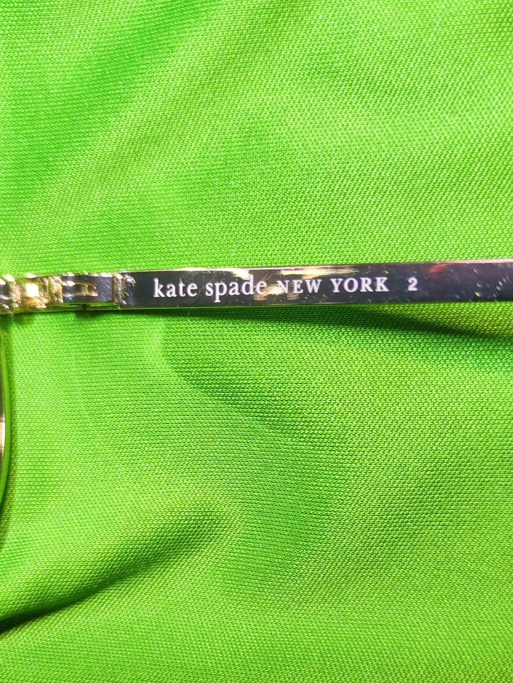 kate spade Green Gradient Aviator Sunglasses  In Pristine Condition NOW ONLY $78 - Picture 4 of 6